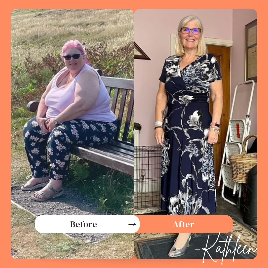 Weight Loss Before and After - Kathleen Review